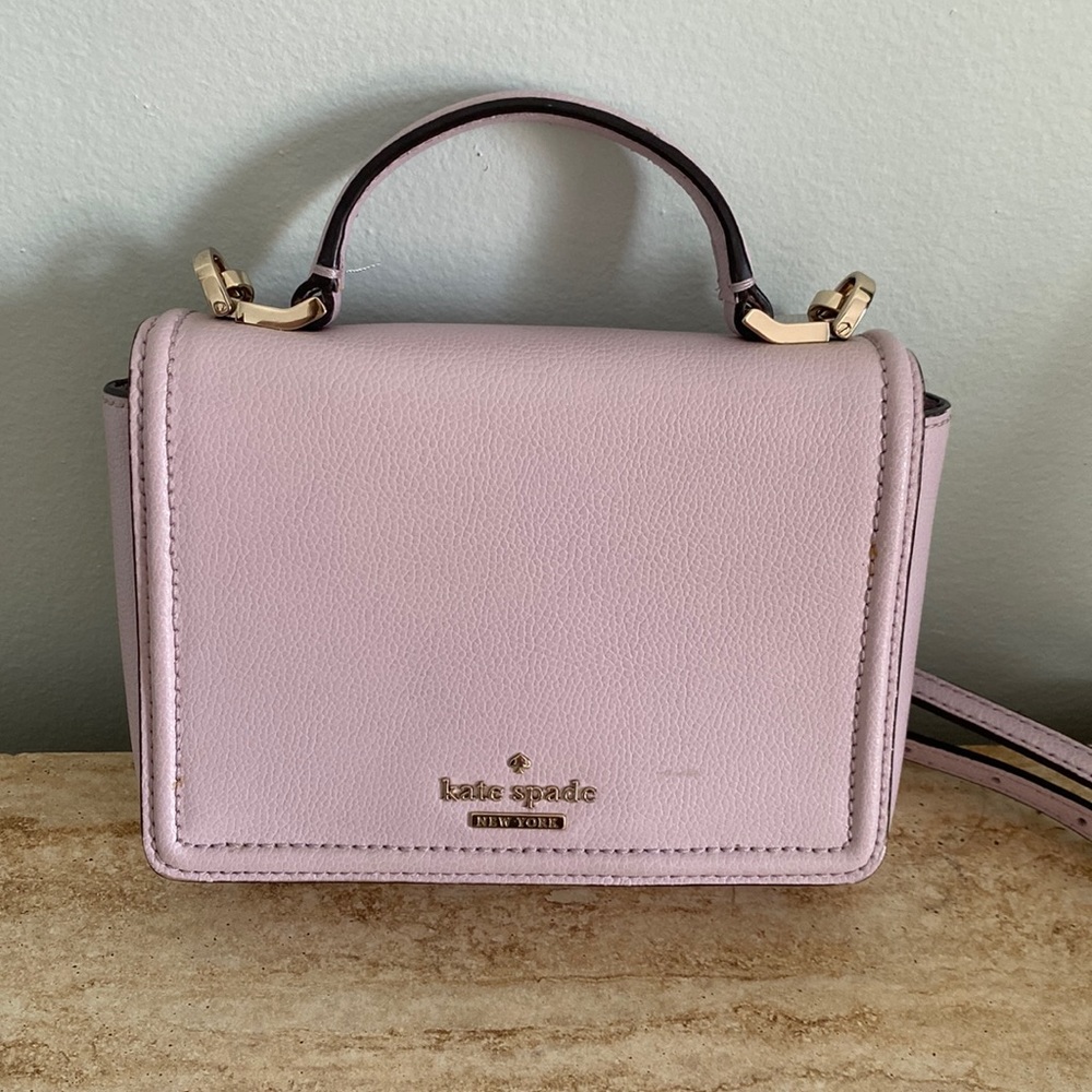Kate Spade cross body bag, light lavender